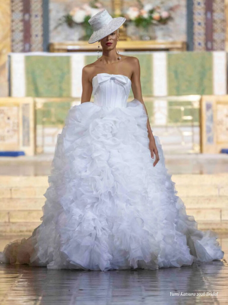 Wedding magazine article wedding fashion